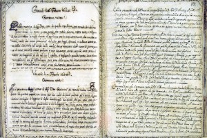 “Sollevazione di Tommaso Aniello di Napoli”. Manoscritto A. Molini (Biblioteca Universitaria di Bologna, ms. 2466). Storicamente.org
Copyright © Alma Mater Studiorum Università di Bologna – Biblioteca Universitaria di Bologna. All rights reserved. È vietata la riproduzione o duplicazione con qualsiasi mezzo.