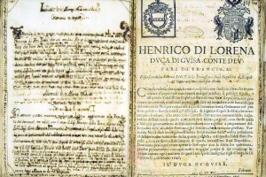 “Sollevazione di Tommaso Aniello di Napoli”. Manoscritto A. Molini (Biblioteca Universitaria di Bologna, ms. 2466). Storicamente.org
Copyright © Alma Mater Studiorum Università di Bologna – Biblioteca Universitaria di Bologna. All rights reserved. È vietata la riproduzione o duplicazione con qualsiasi mezzo.