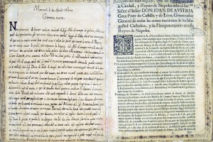 “Sollevazione di Tommaso Aniello di Napoli”. Manoscritto A. Molini (Biblioteca Universitaria di Bologna, ms. 2466). Storicamente.org
Copyright © Alma Mater Studiorum Università di Bologna – Biblioteca Universitaria di Bologna. All rights reserved. È vietata la riproduzione o duplicazione con qualsiasi mezzo.