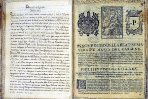 “Sollevazione di Tommaso Aniello di Napoli”. Manoscritto A. Molini (Biblioteca Universitaria di Bologna, ms. 2466). Storicamente.org
Copyright © Alma Mater Studiorum Università di Bologna – Biblioteca Universitaria di Bologna. All rights reserved. È vietata la riproduzione o duplicazione con qualsiasi mezzo.