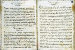 “Sollevazione di Tommaso Aniello di Napoli”. Manoscritto A. Molini (Biblioteca Universitaria di Bologna, ms. 2466). Storicamente.org
Copyright © Alma Mater Studiorum Università di Bologna – Biblioteca Universitaria di Bologna. All rights reserved. È vietata la riproduzione o duplicazione con qualsiasi mezzo.
