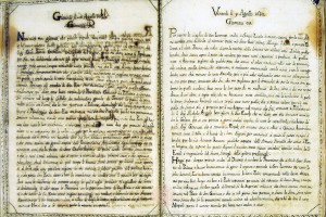 “Sollevazione di Tommaso Aniello di Napoli”. Manoscritto A. Molini (Biblioteca Universitaria di Bologna, ms. 2466). Storicamente.org
Copyright © Alma Mater Studiorum Università di Bologna – Biblioteca Universitaria di Bologna. All rights reserved. È vietata la riproduzione o duplicazione con qualsiasi mezzo.