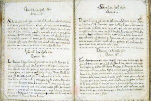“Sollevazione di Tommaso Aniello di Napoli”. Manoscritto A. Molini (Biblioteca Universitaria di Bologna, ms. 2466). Storicamente.org
Copyright © Alma Mater Studiorum Università di Bologna – Biblioteca Universitaria di Bologna. All rights reserved. È vietata la riproduzione o duplicazione con qualsiasi mezzo.