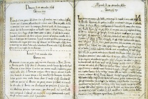 “Sollevazione di Tommaso Aniello di Napoli”. Manoscritto A. Molini (Biblioteca Universitaria di Bologna, ms. 2466). Storicamente.org
Copyright © Alma Mater Studiorum Università di Bologna – Biblioteca Universitaria di Bologna. All rights reserved. È vietata la riproduzione o duplicazione con qualsiasi mezzo.