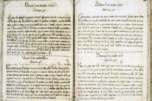 “Sollevazione di Tommaso Aniello di Napoli”. Manoscritto A. Molini (Biblioteca Universitaria di Bologna, ms. 2466). Storicamente.org
Copyright © Alma Mater Studiorum Università di Bologna – Biblioteca Universitaria di Bologna. All rights reserved. È vietata la riproduzione o duplicazione con qualsiasi mezzo.