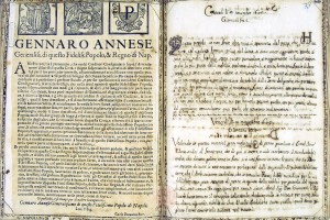“Sollevazione di Tommaso Aniello di Napoli”. Manoscritto A. Molini (Biblioteca Universitaria di Bologna, ms. 2466). Storicamente.org
Copyright © Alma Mater Studiorum Università di Bologna – Biblioteca Universitaria di Bologna. All rights reserved. È vietata la riproduzione o duplicazione con qualsiasi mezzo.