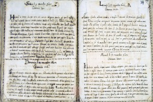 “Sollevazione di Tommaso Aniello di Napoli”. Manoscritto A. Molini (Biblioteca Universitaria di Bologna, ms. 2466). Storicamente.org
Copyright © Alma Mater Studiorum Università di Bologna – Biblioteca Universitaria di Bologna. All rights reserved. È vietata la riproduzione o duplicazione con qualsiasi mezzo.