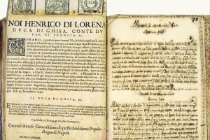 “Sollevazione di Tommaso Aniello di Napoli”. Manoscritto A. Molini (Biblioteca Universitaria di Bologna, ms. 2466). Storicamente.org
Copyright © Alma Mater Studiorum Università di Bologna – Biblioteca Universitaria di Bologna. All rights reserved. È vietata la riproduzione o duplicazione con qualsiasi mezzo.