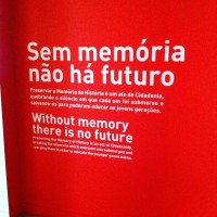 Fig. 21. «Sem memória não há futuro» (dall’esposizione permanente del Museu do Aljube).