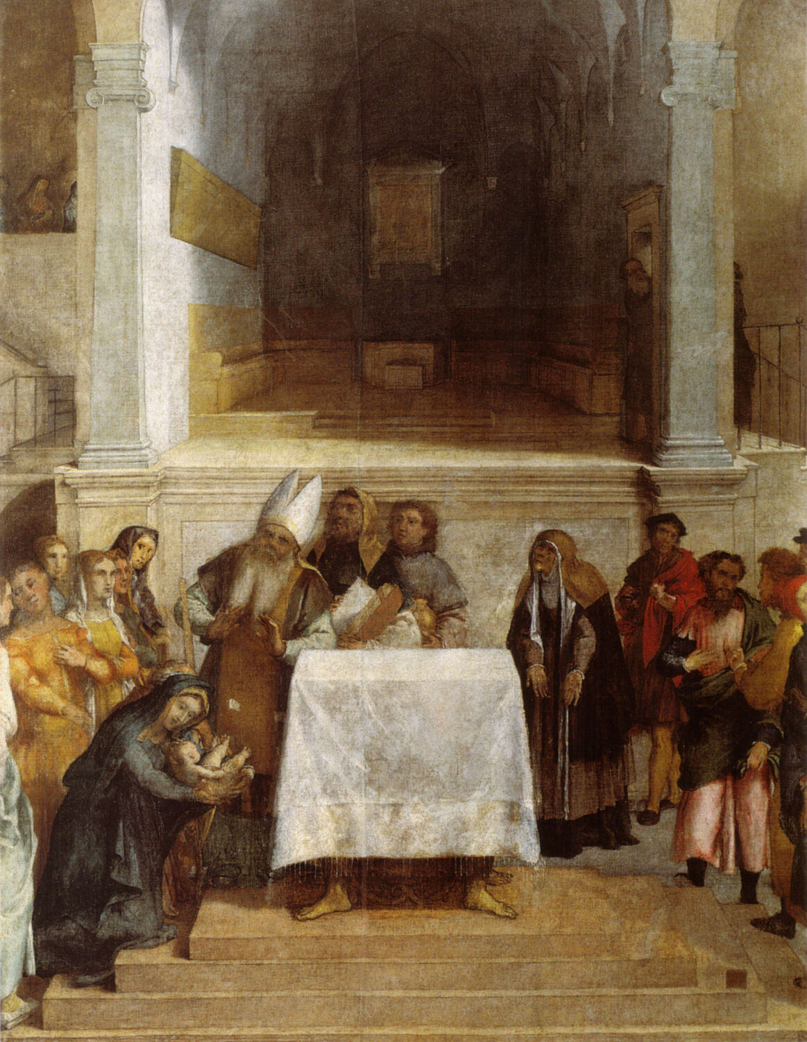 Lorenzo Lotto, Presentazione di Gesù al tempio, 1554 ca. Loreto, Museo Pontificio Santa Casa