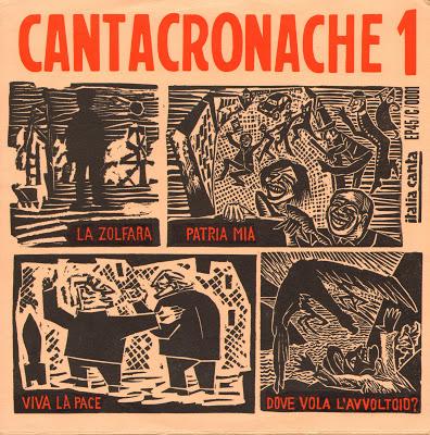 Copertina del disco Cantacronache 1.