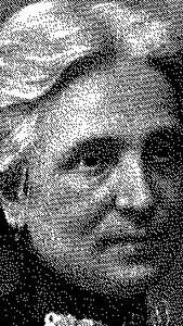 Ritratto di Emma Perodi. Fonte: Emma Perodi, Fiabe fantastiche. Le Novelle della nonna, Torino: Einaudi, 1974 (I ed. 1893), frontespizio.
